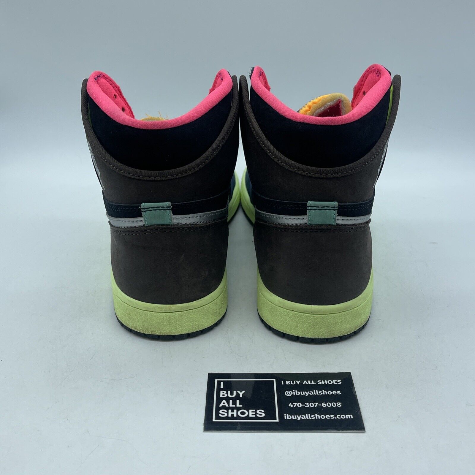 Size 10 - Jordan 1 Retro High Tokyo Bio Hack Suede Leather (555088-201)