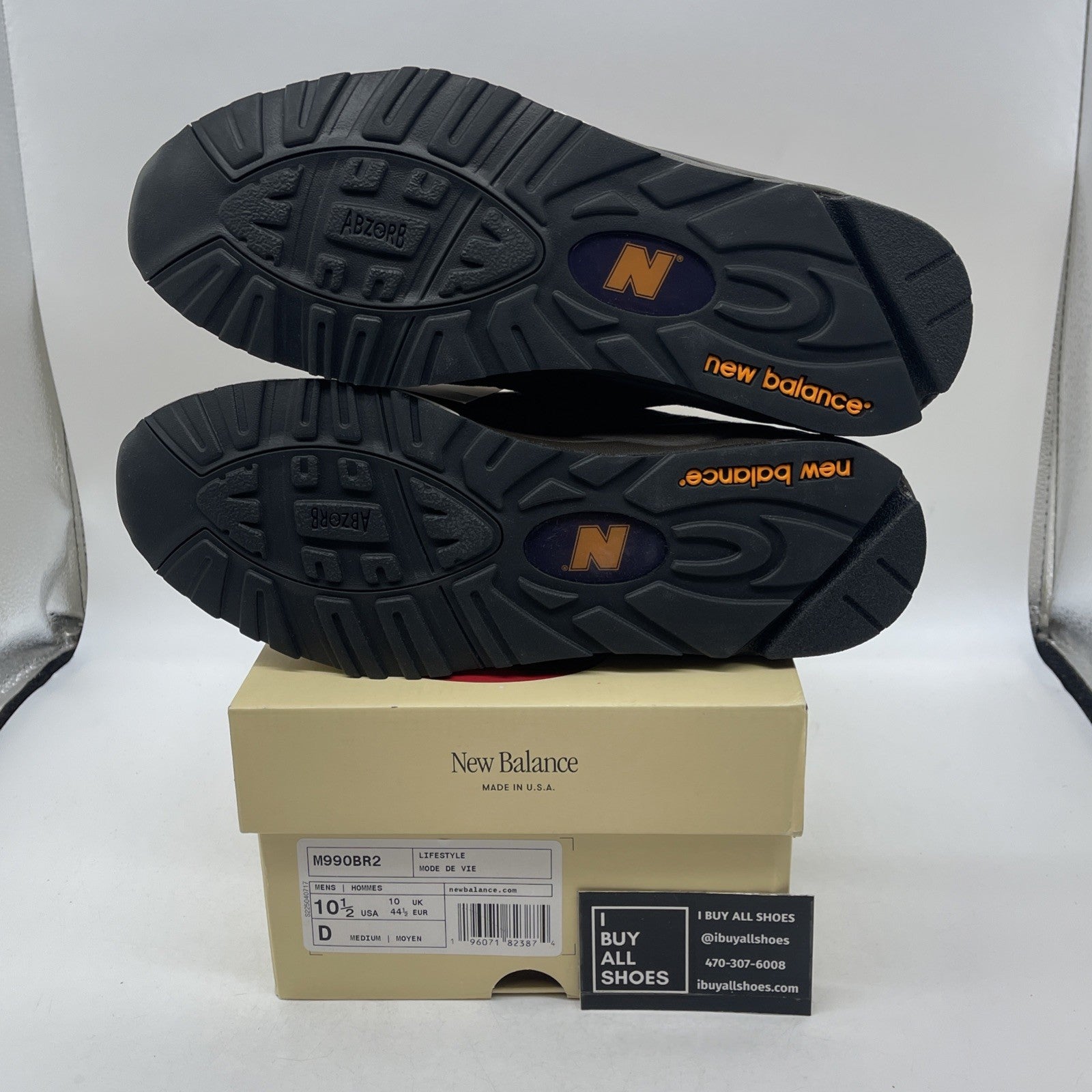 Size 10.5 - New Balance Teddy Santis x 990v2 Made in USA Brown Purple