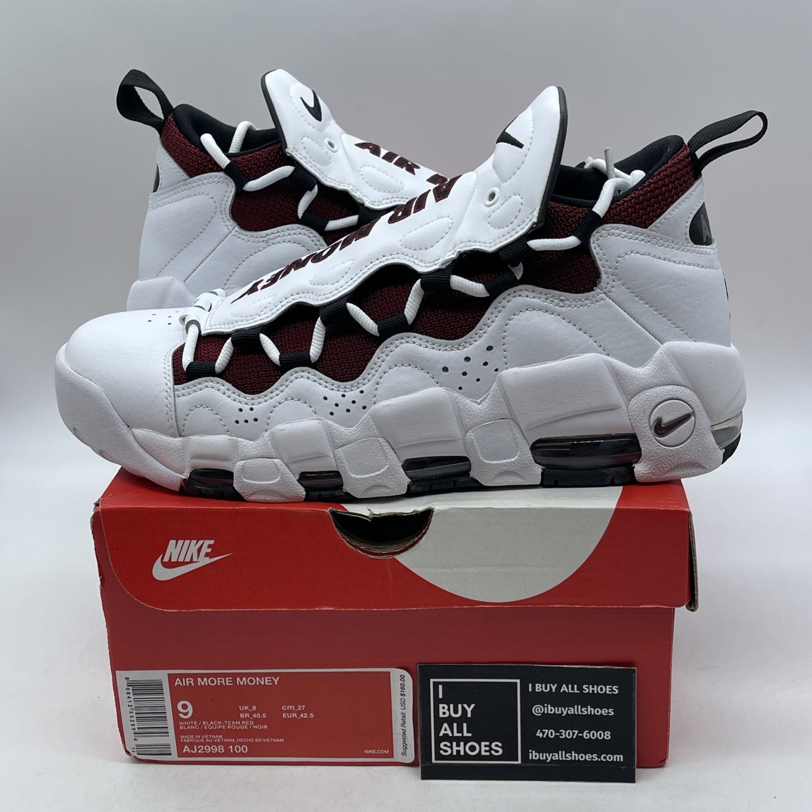 Size 9 - Nike Air More Money Mo' Money (AJ2998-100)