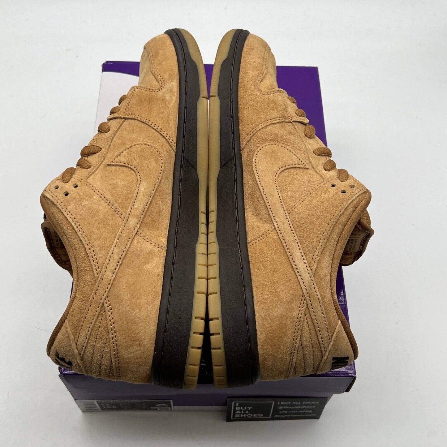 Size 12 - Nike Dunk Pro SB Low Wheat Mocha (BQ6817-204)