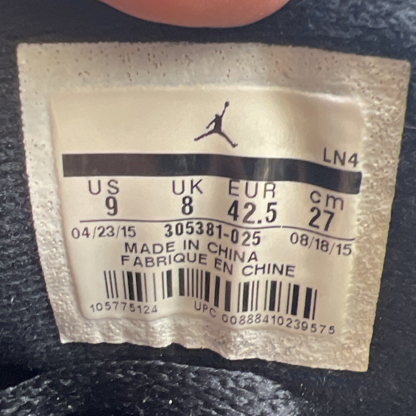 Size 9 - Air Jordan 8 Retro Aqua 2015 (305381-025)