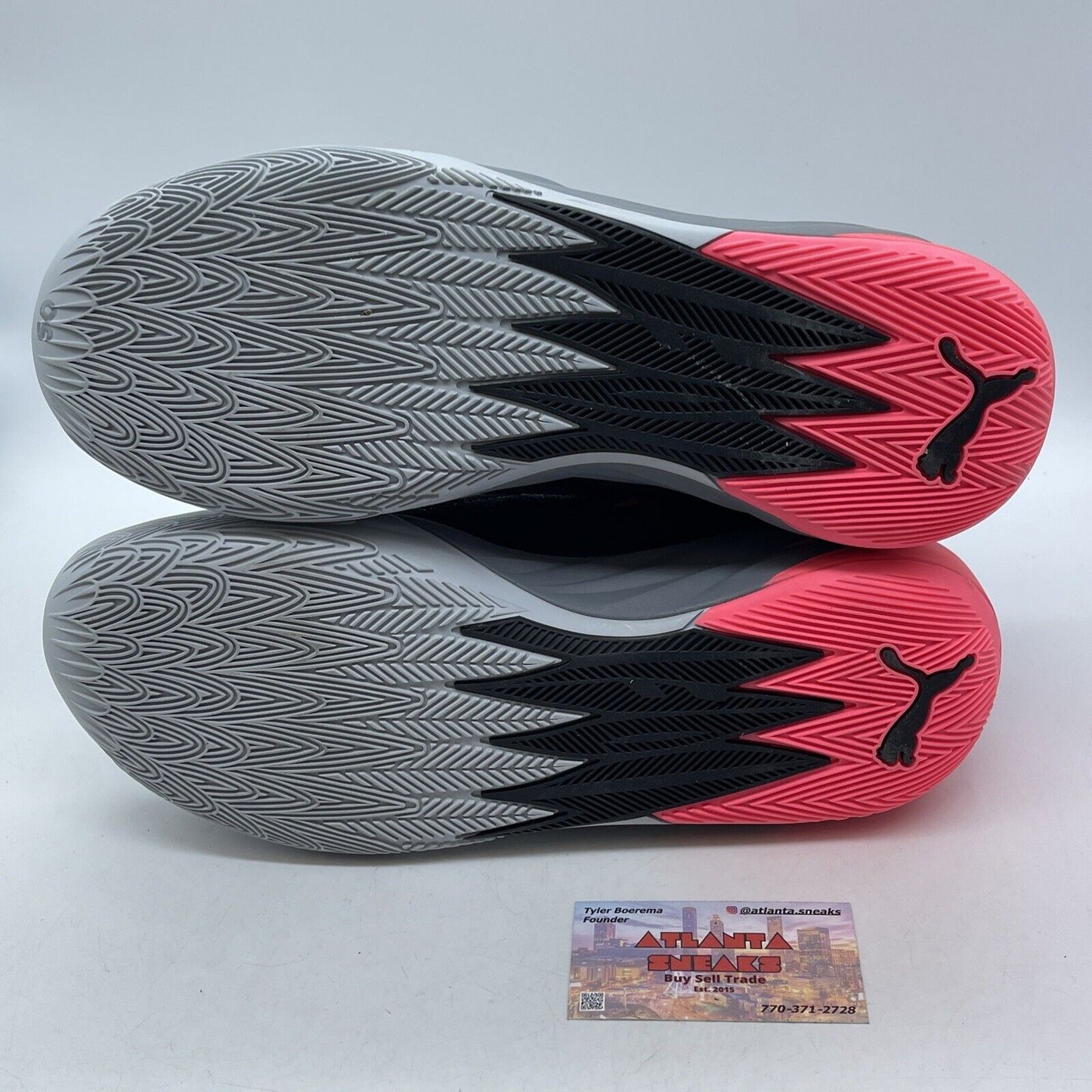 Size 13 - PUMA MB.02 Flare Pink Black Suede Leather (378287-01)