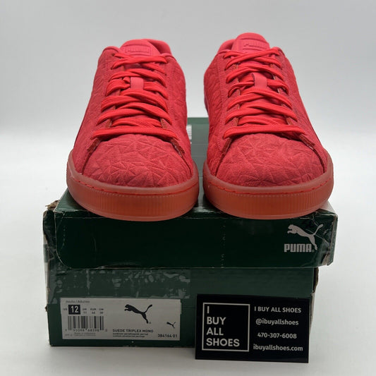 Size 12 - PUMA Suede Triplex Mono Quake - Sunblaze (384164-01)