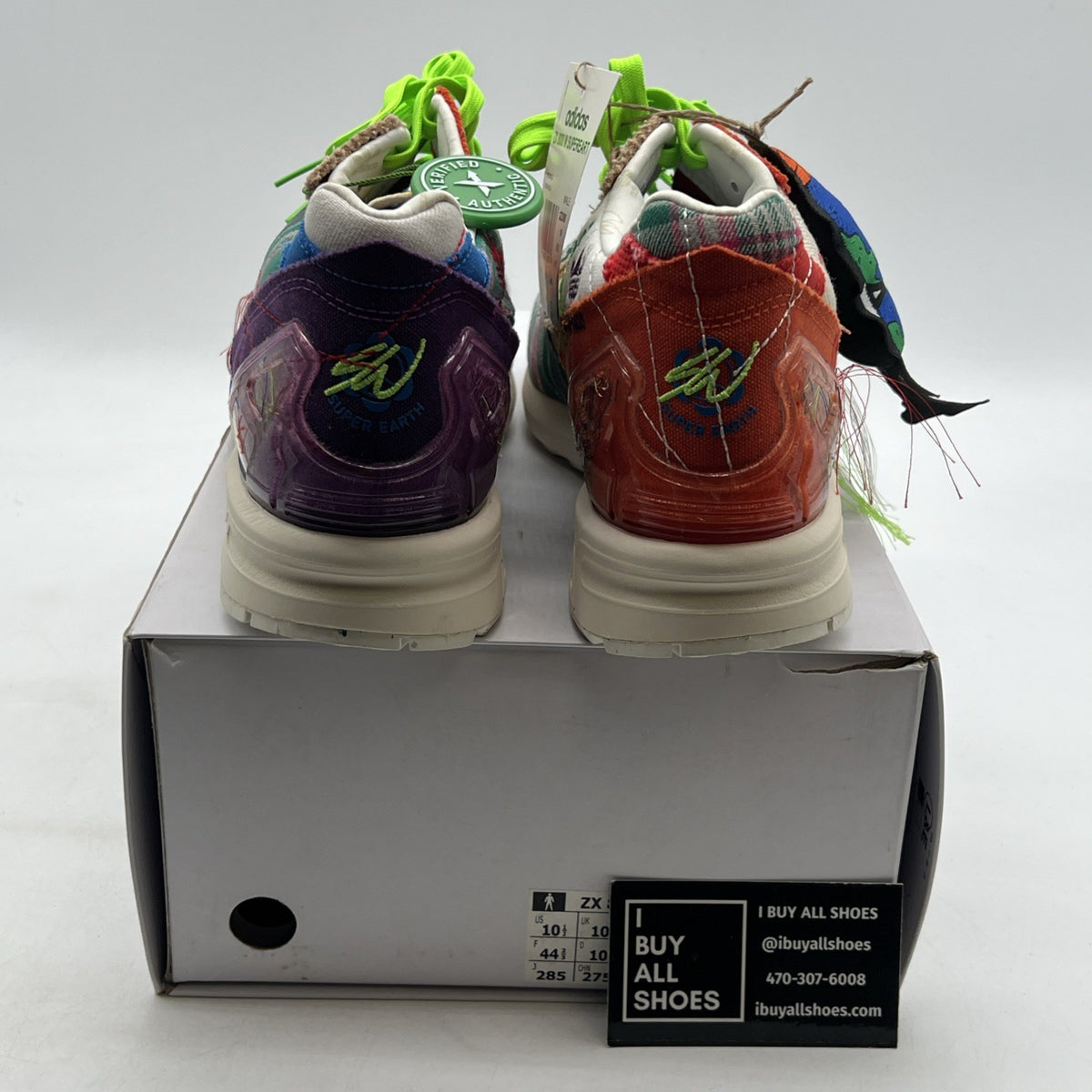 Size 10.5 - adidas Sean Wotherspoon x ZX 8000 A-ZX Series - Super Earth