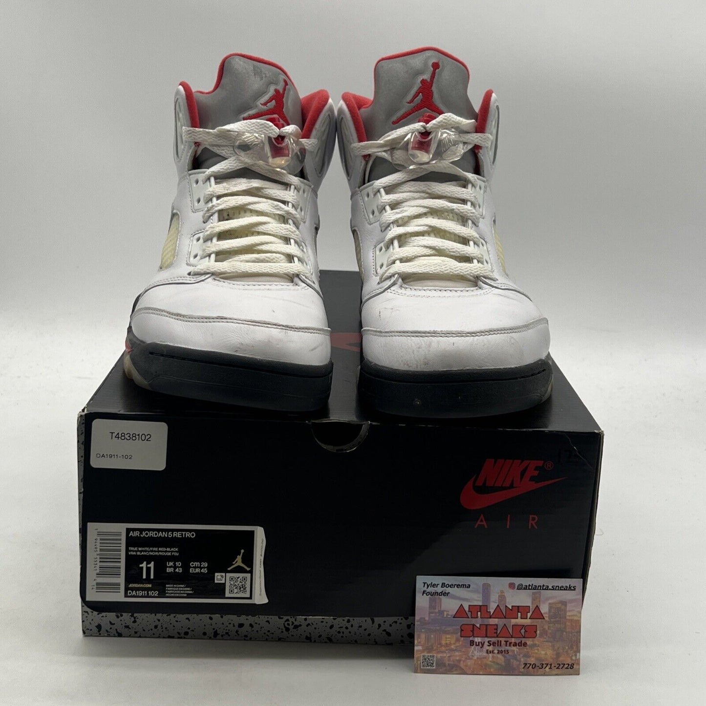 Size 11 - Air Jordan 5 Retro Mid Fire Red (DA1911-102)