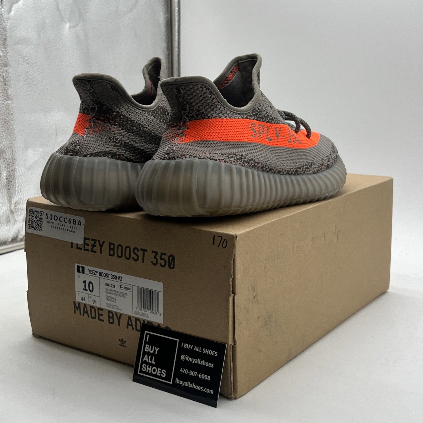 Size 10 - adidas Yeezy Boost 350 V2 Low Beluga Reflective (GW1229)