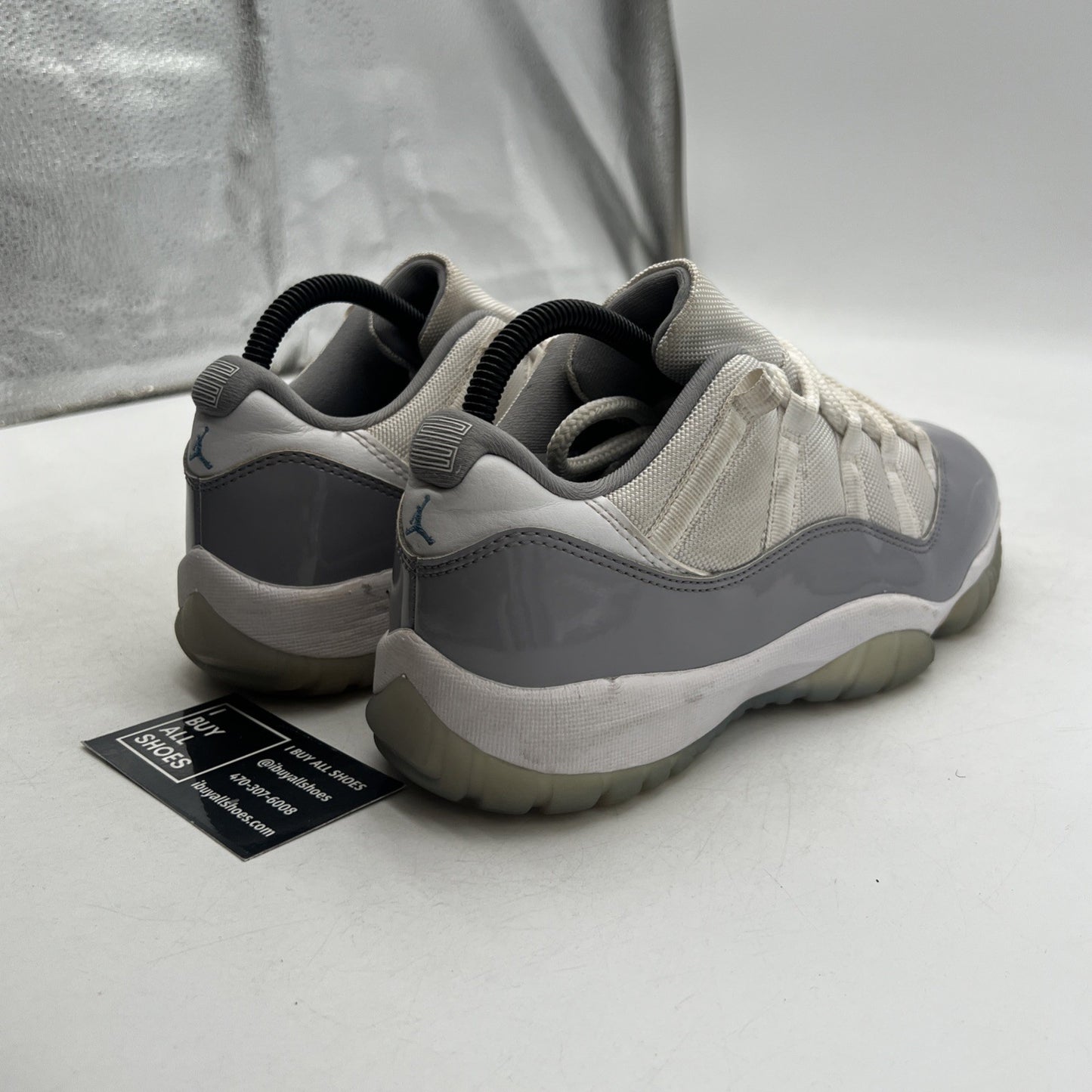 Size 7.5 - Air Jordan 11 Retro Low Cement Grey (AV2187-140)