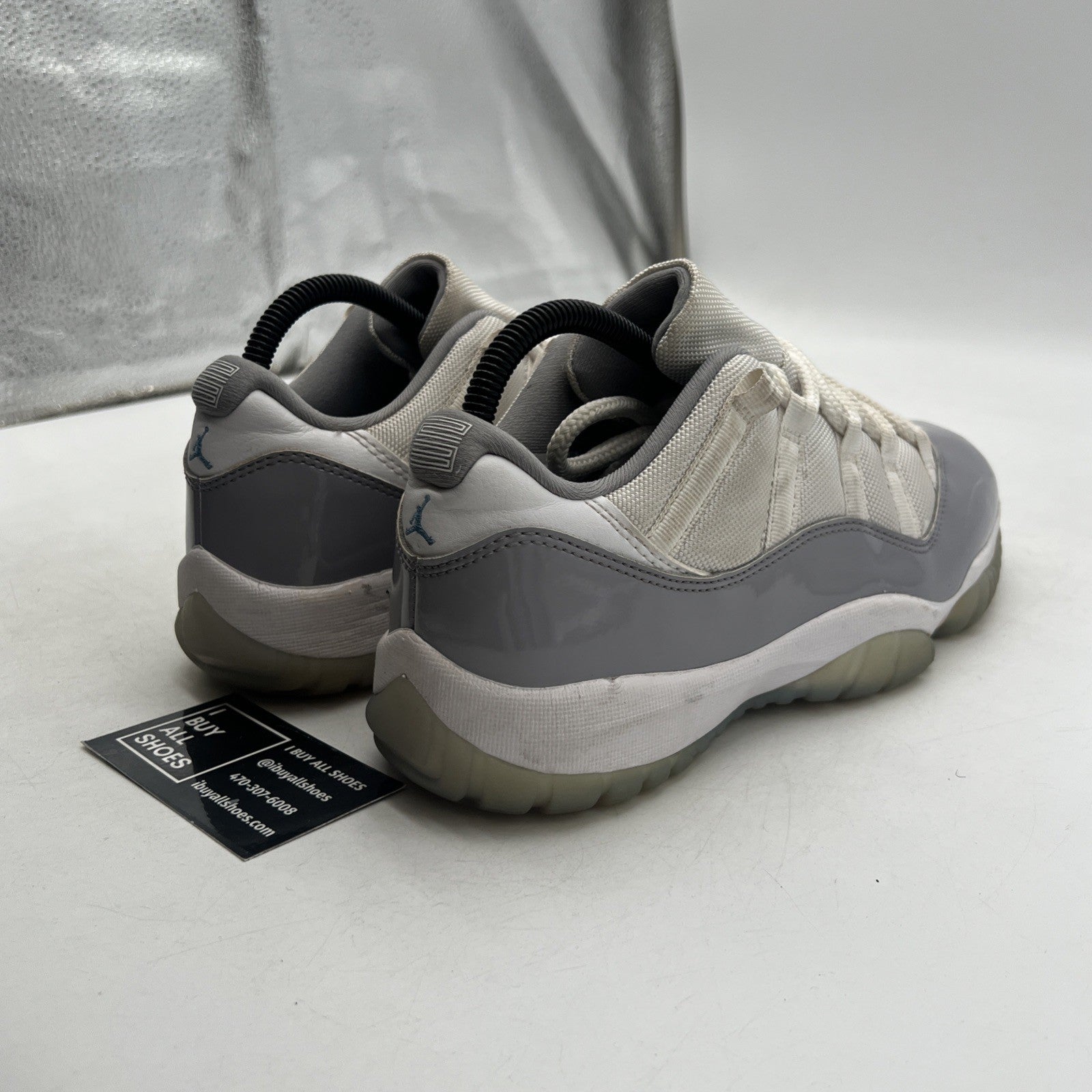 Size 7.5 - Air Jordan 11 Retro Low Cement Grey (AV2187-140)