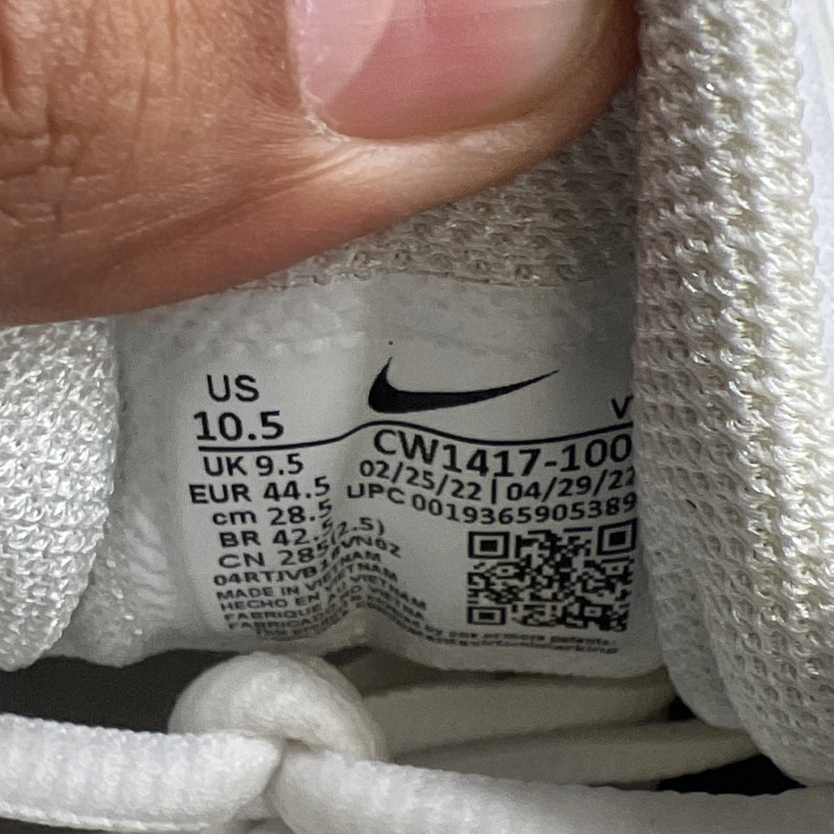 Size 10.5 - Nike Air Max Plus 3 Triple White (CW1417-100)