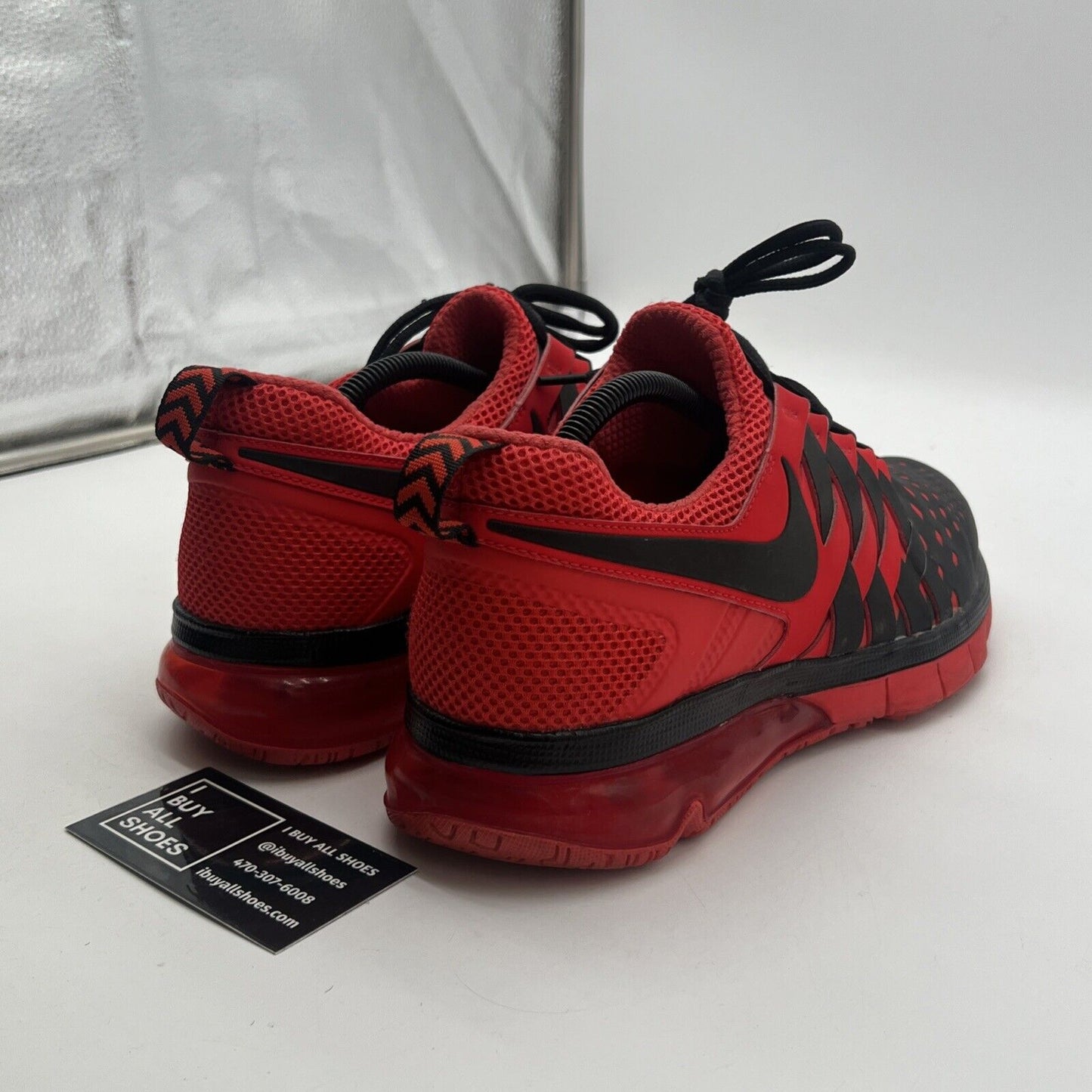 Size 10.5 - Nike Fingertrap Max Red (644673-006)