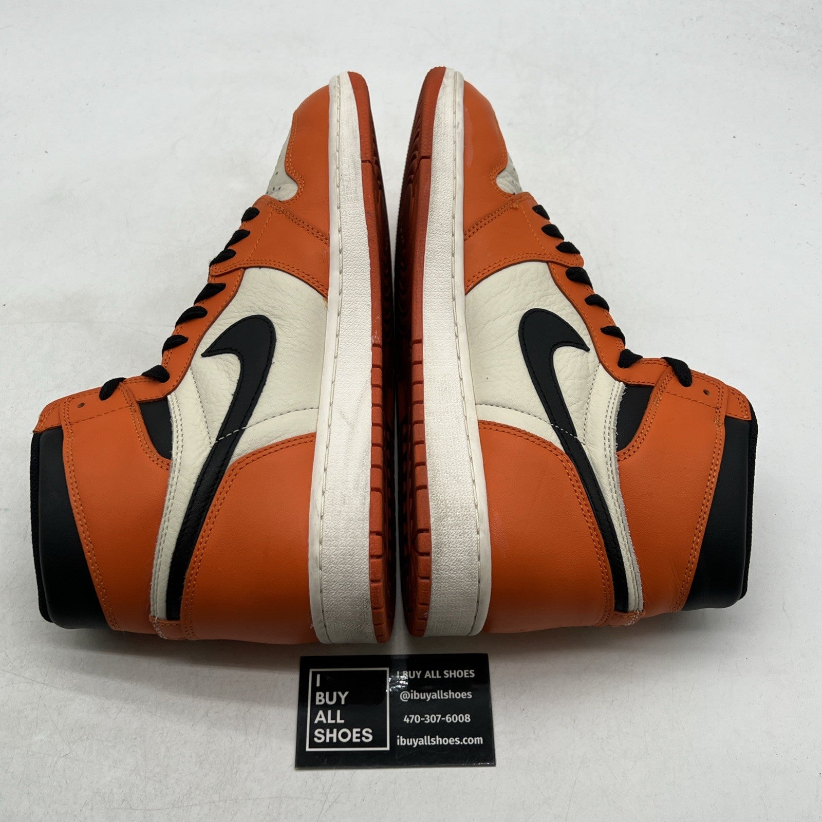Size 12 - Air Jordan 1 Retro High OG shattered backboard away 2016 (555088-113)