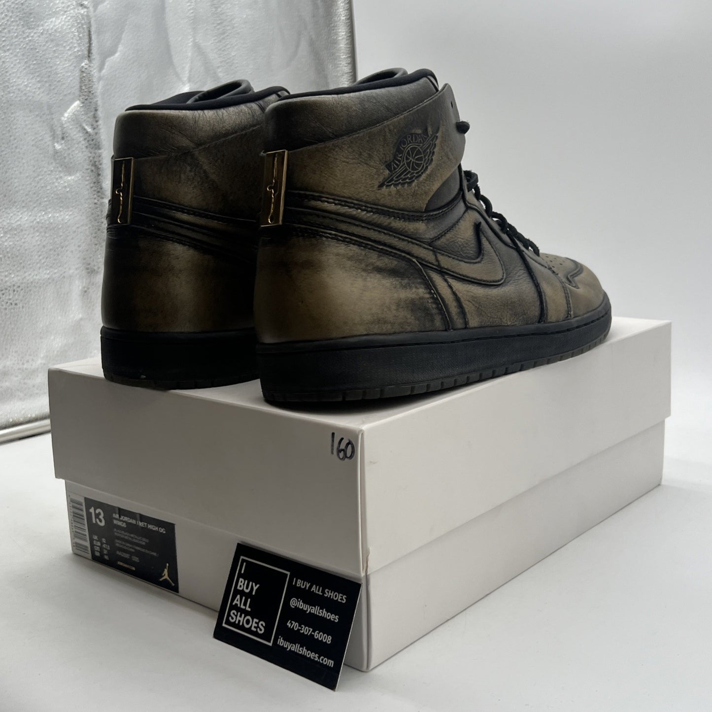 Size 13 - Air Jordan 1 Retro OG High Wings (AA2887-035)