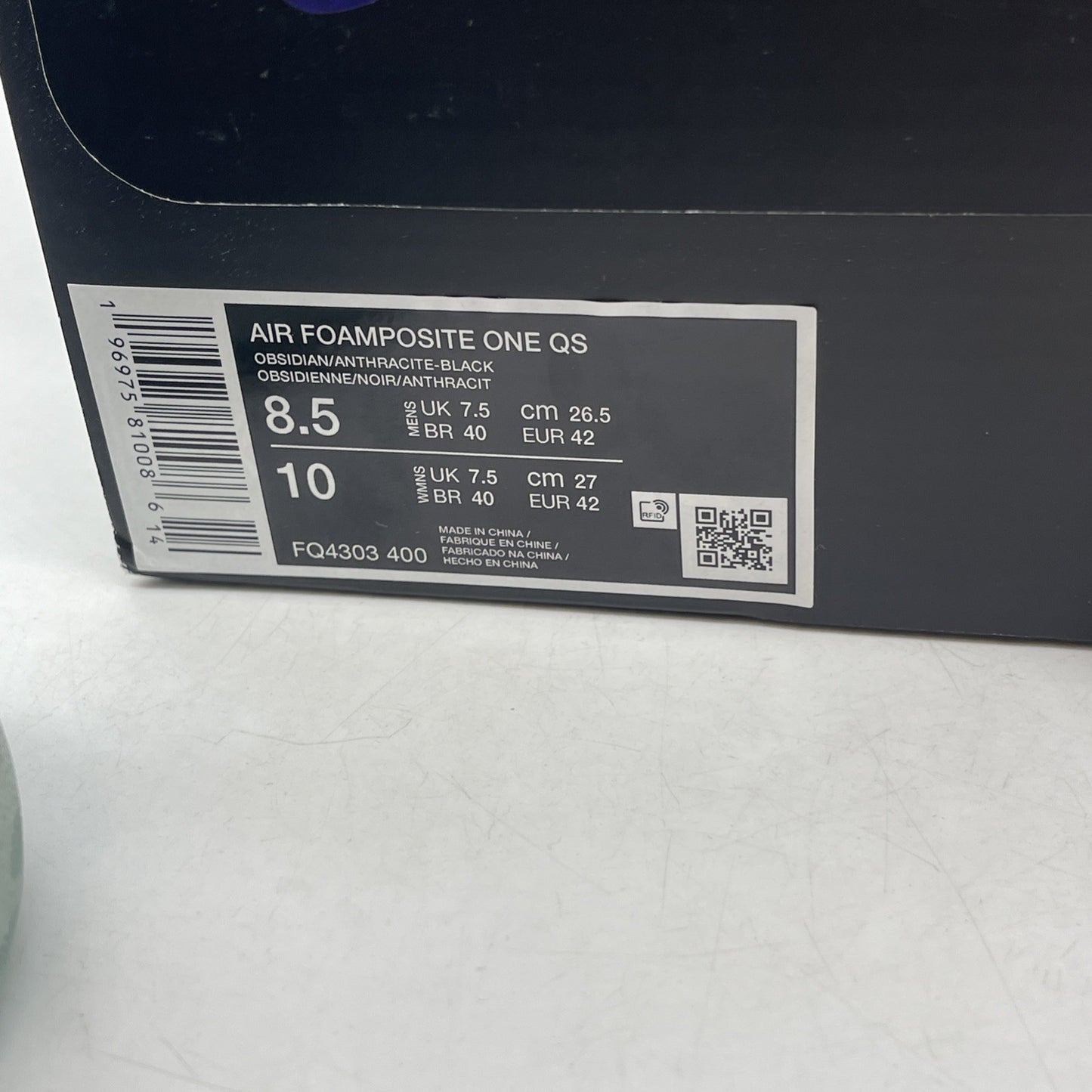 Size 8.5 - Nike Air Foamposite One 2025 Galaxy (FQ4303-400)