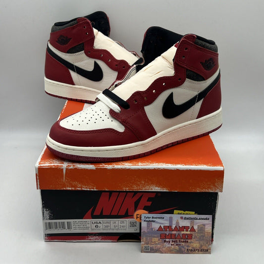 Size 6Y - Jordan 1 Retro High OG Chicago Lost & Found 2022 Brand New Og All