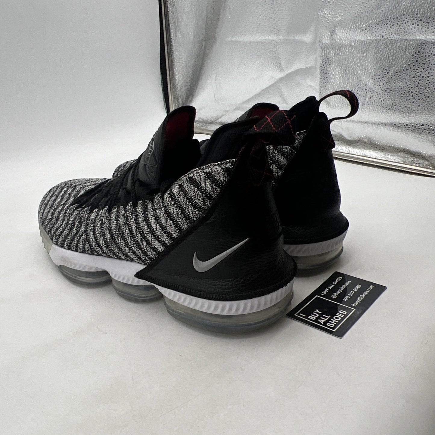 Size 12 - Nike LeBron 16 Oreo - (AO2588-006)