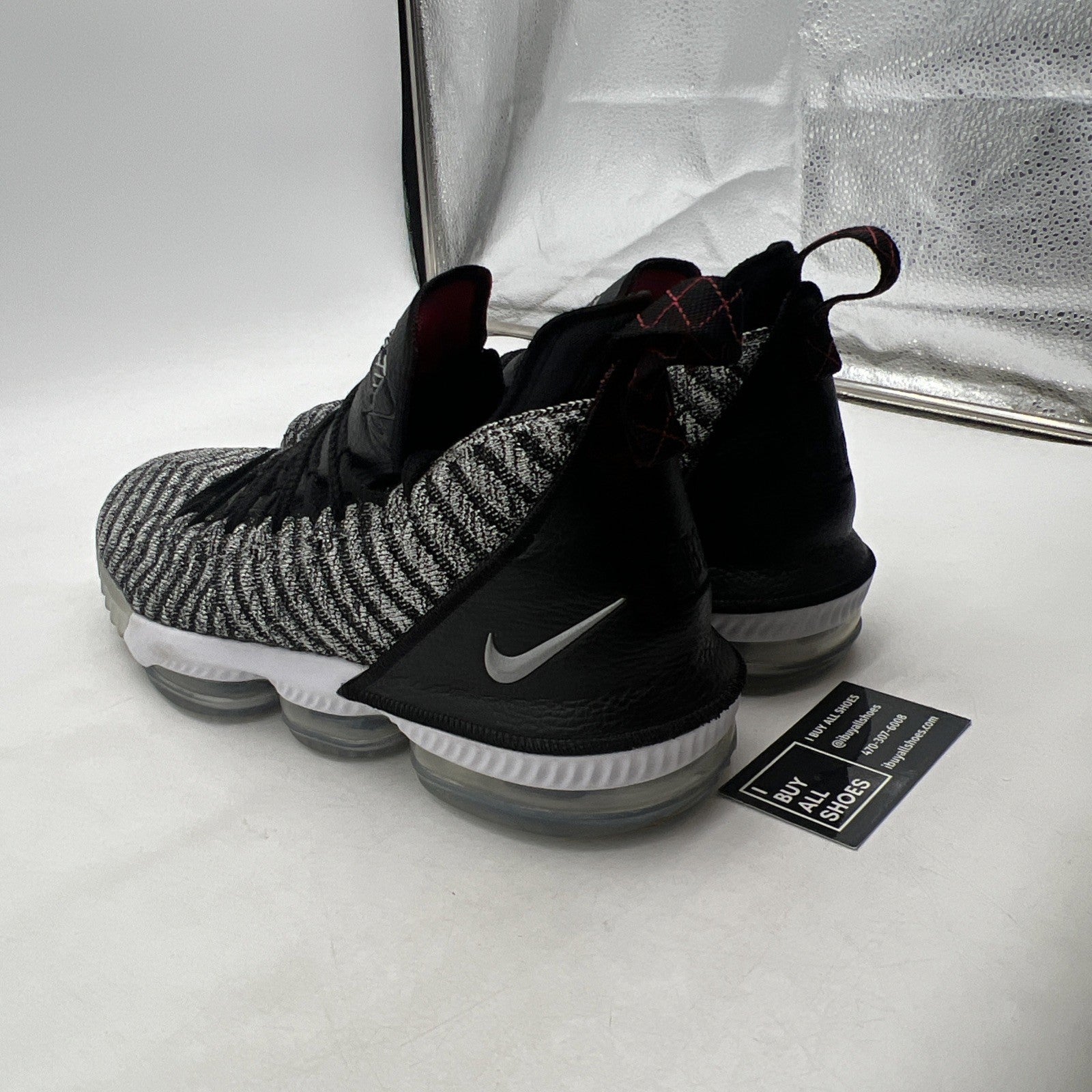 Size 12 - Nike LeBron 16 Oreo - (AO2588-006)