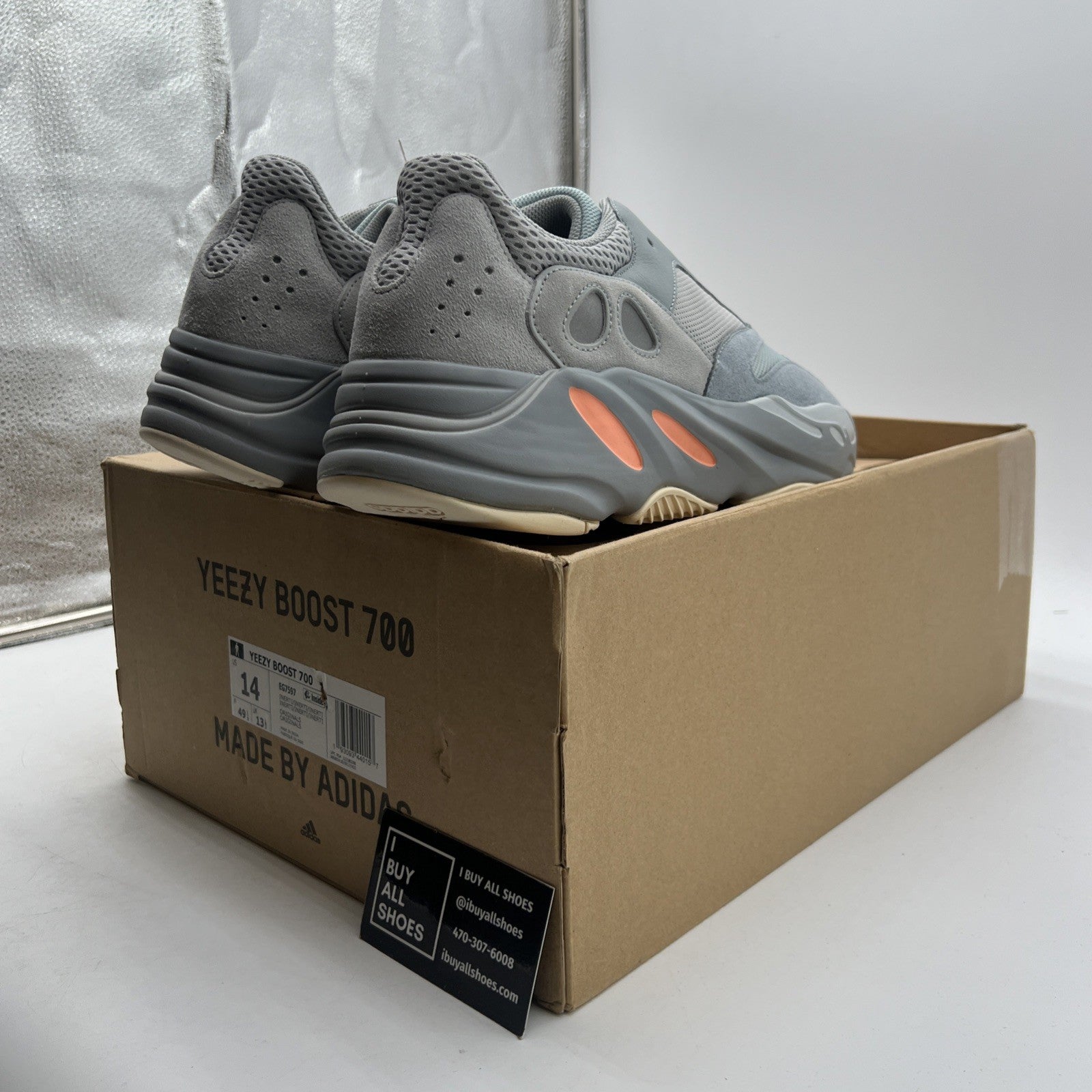 Size 14 - adidas Yeezy Boost 700 V1 Inertia (EG7597)