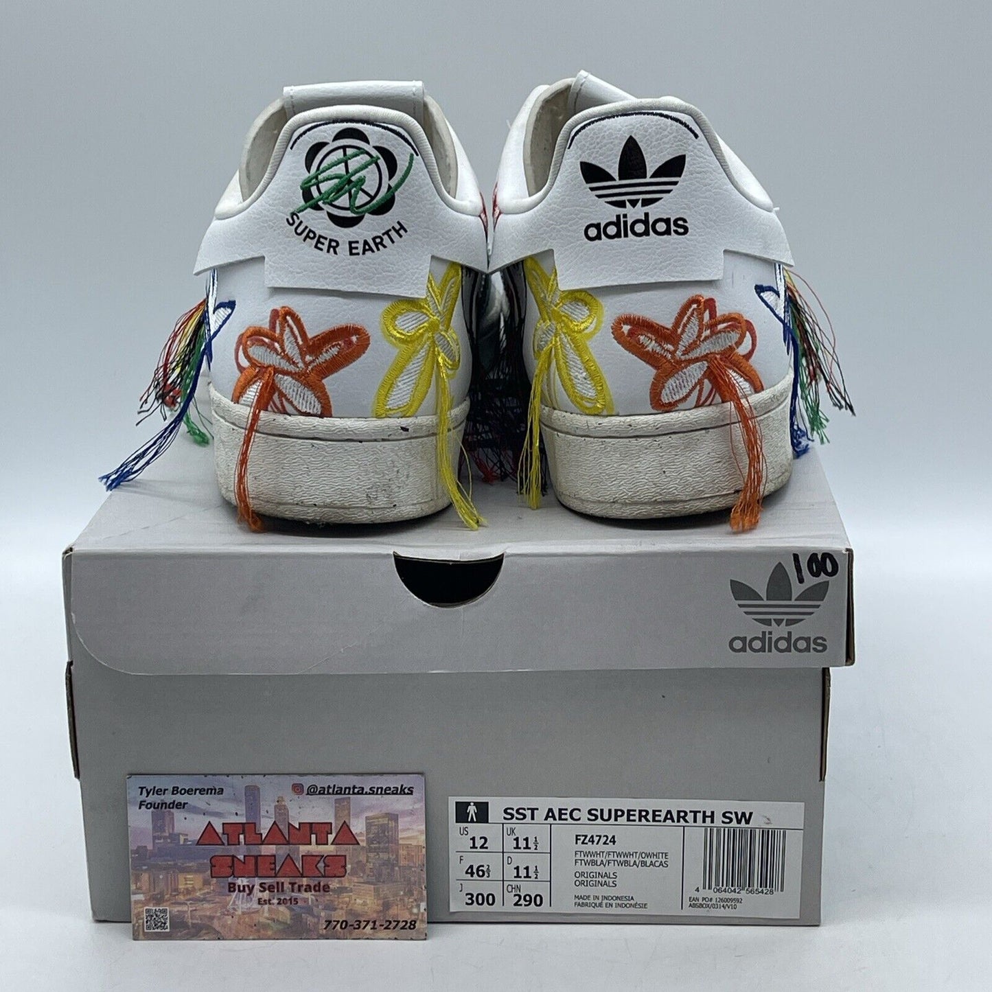 Size 12 - adidas Sean Wotherspoon x Superstar Super Earth Leather (FZ4724)