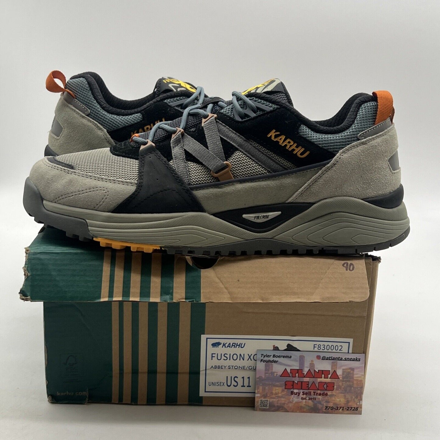 Size 11 - KARHU FUSION XC ABBEY STONE / GUNMETAL (F830002)