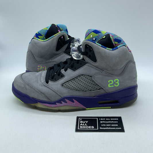 Size 9 - Air Jordan 5 Retro Bel Air Grey Purple Suede (621958-090)
