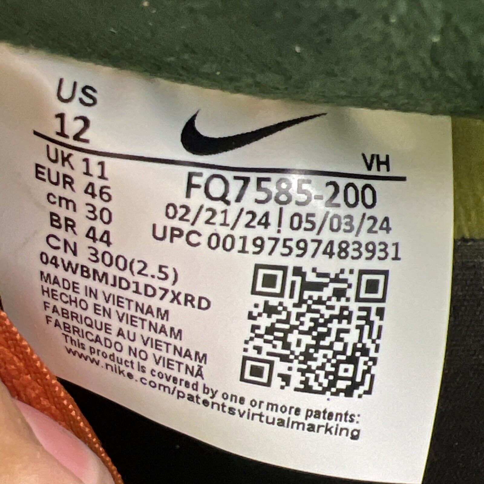 Size 12 - Nike Dunk Pro SB Low Escargot (FQ7585-200)