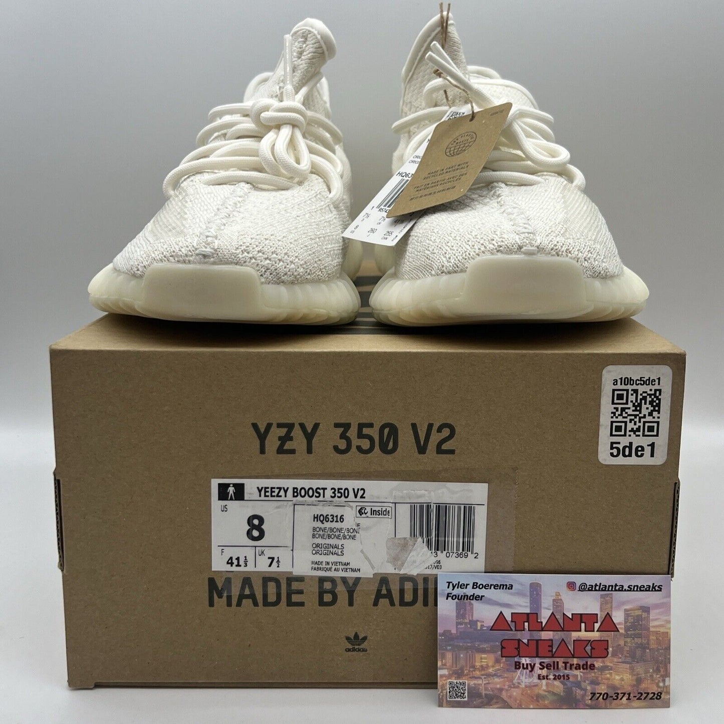 Size 8 - adidas Yeezy Boost 350 V2 Low Bone