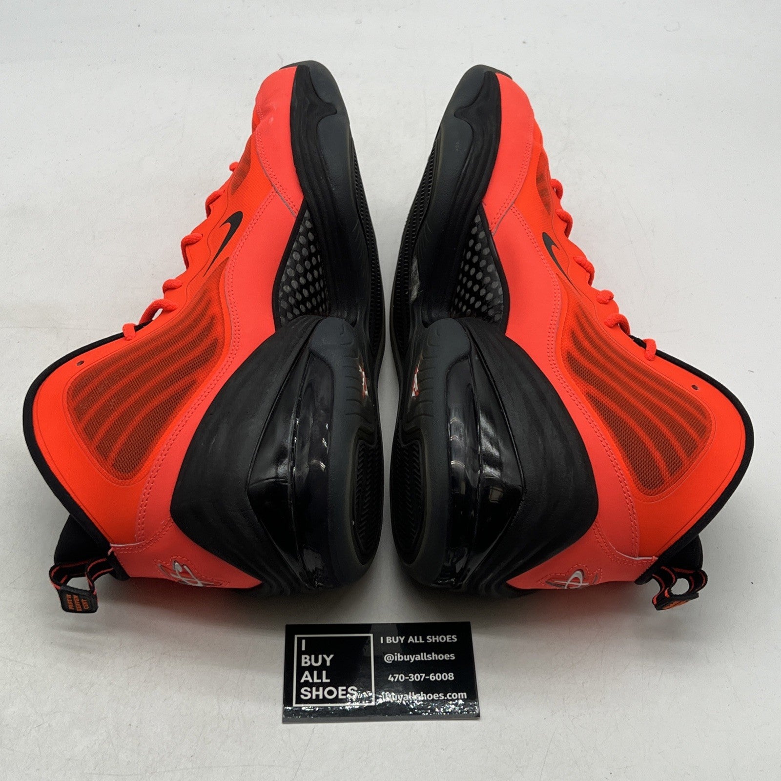 Size 13 - Nike Air Penny 5 Total Crimson (537331-800)