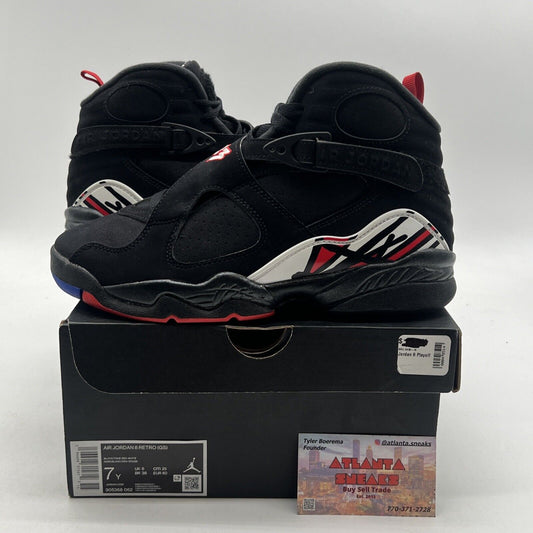 Size 7 (GS) - Air Jordan 8 Retro Mid Playoff (305368-062)