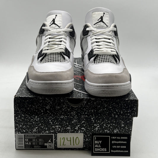 Size 13 - Air Jordan 4 Retro Mid Military Black (DH6927-111)