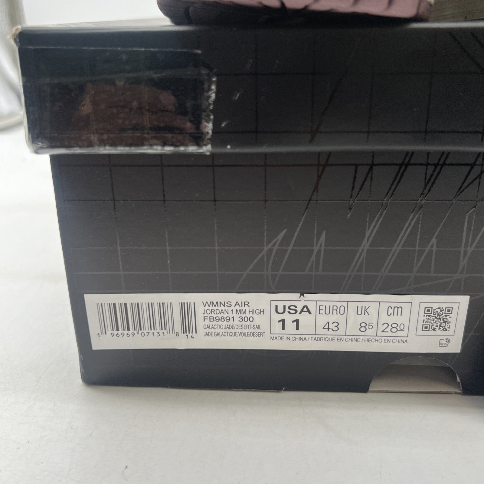 Size 11 - Air Jordan 1 Method of Make High Galactic Jade W (FB9891-300)