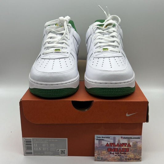 NIKE AIR FORCE 1 LOW SIZE 11 WEST INDIES WHITE CLASSIC GREEN DX1156 100 New