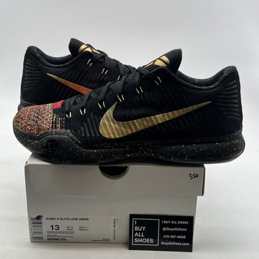 Size 13 - Nike Kobe 10 Elite Low Christmas (802560-076)