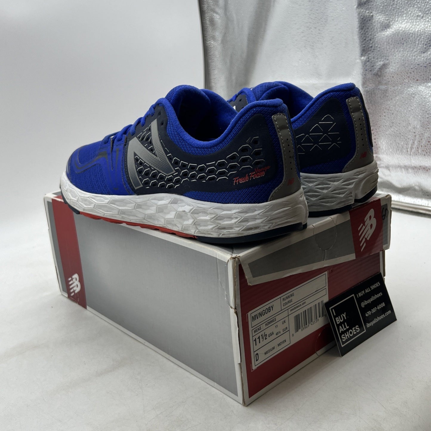 Size 11.5 - New Balance Vongo Fresh Foam Blue (MVNG0BY)