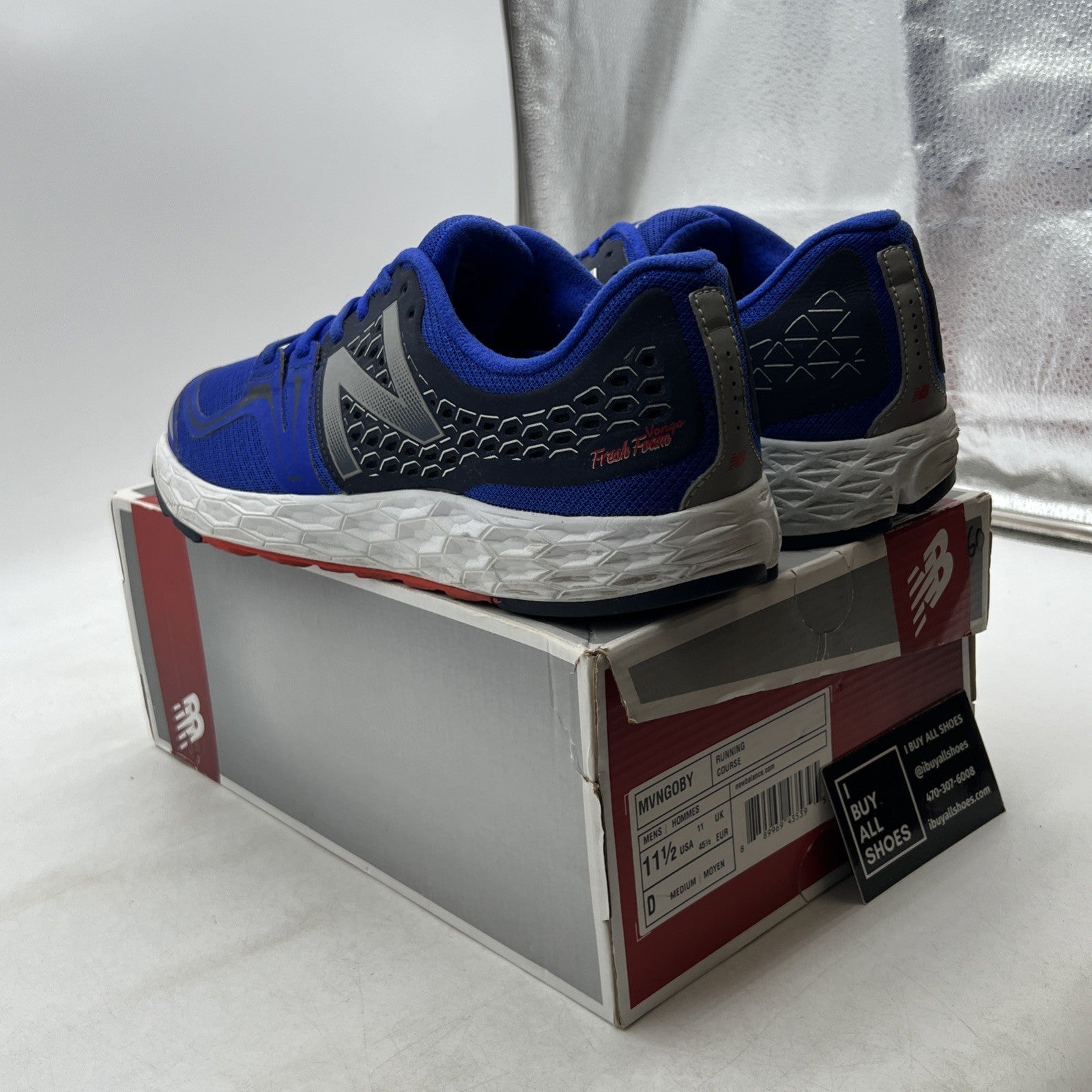 Size 11.5 - New Balance Vongo Fresh Foam Blue (MVNG0BY)