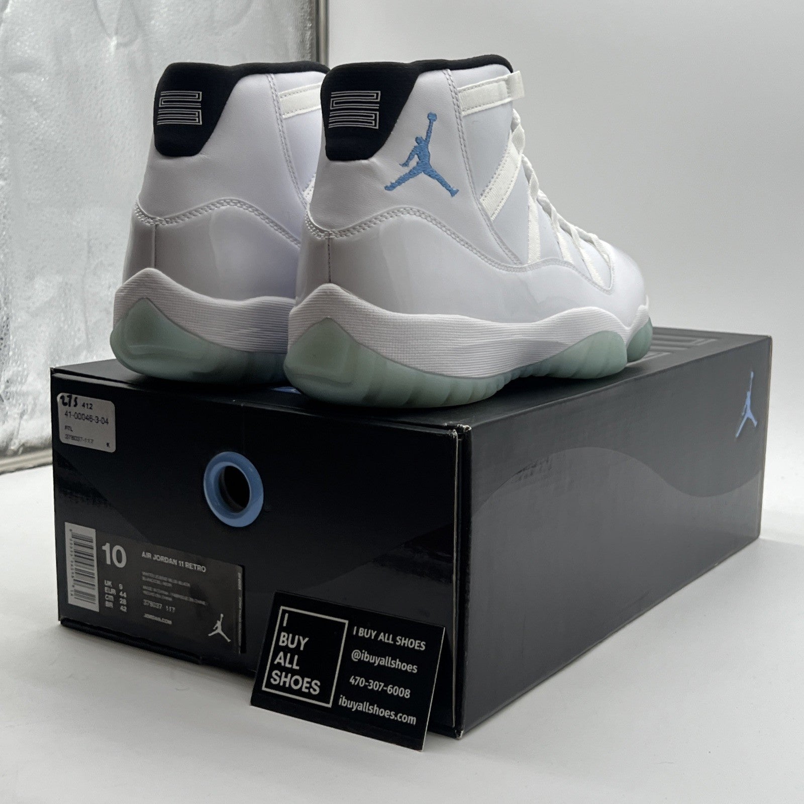 Size 10 - Air Jordan 11 Retro High Legend Blue (378037-117)