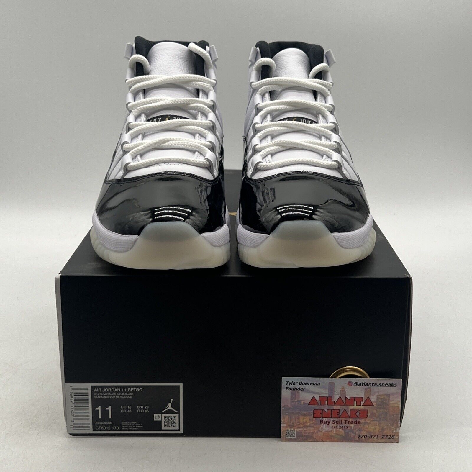 Size 11 - Jordan 11 Retro Mid Gratitude / Defining Moments Leather (CT8012-170)