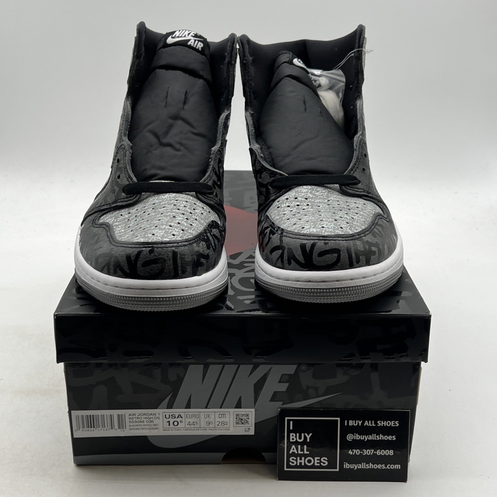 Size 10.5 - Air Jordan 1 OG High Rebellionaire (555088-036)
