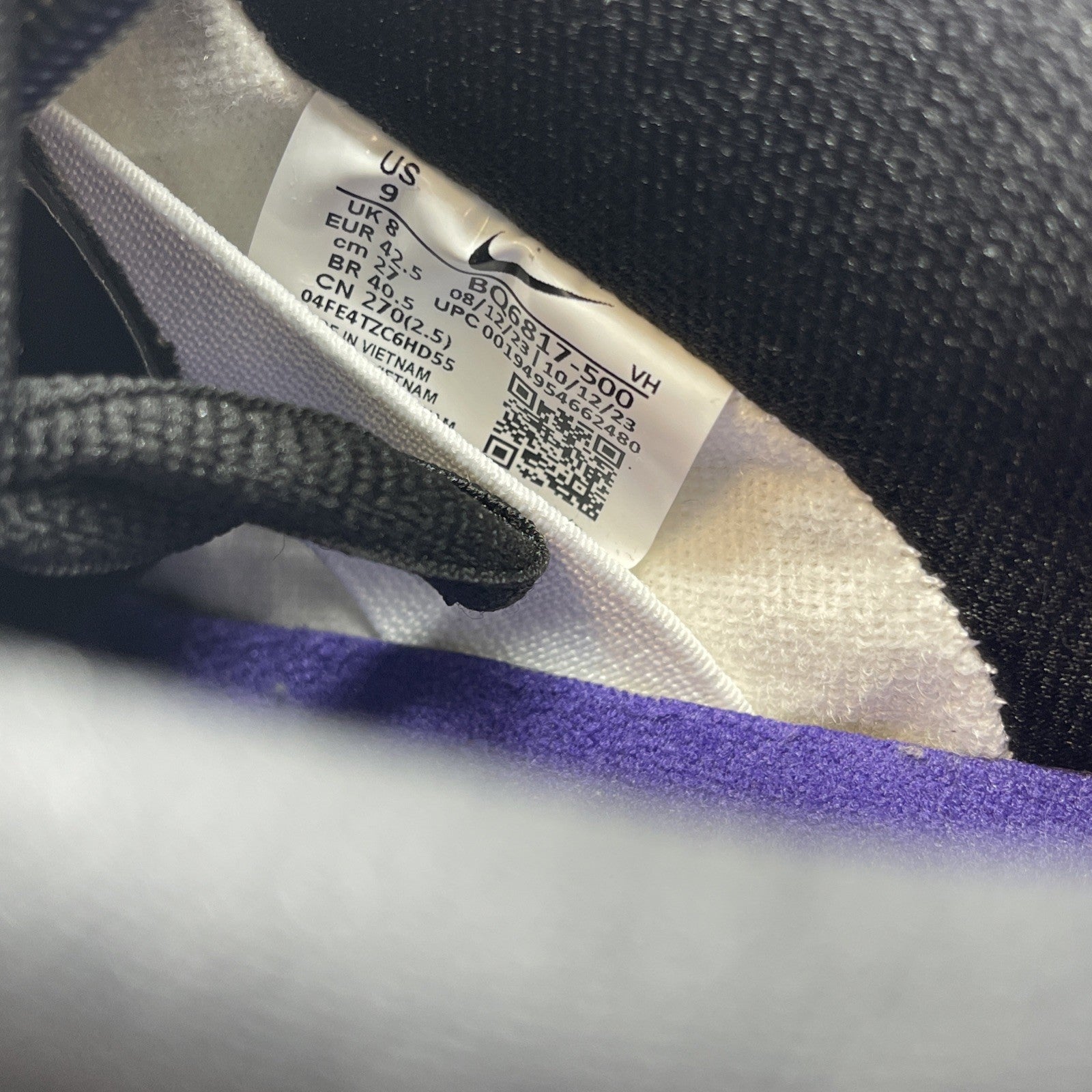 Size 9 - Nike Dunk SB Low Court Purple (BQ6817-500)