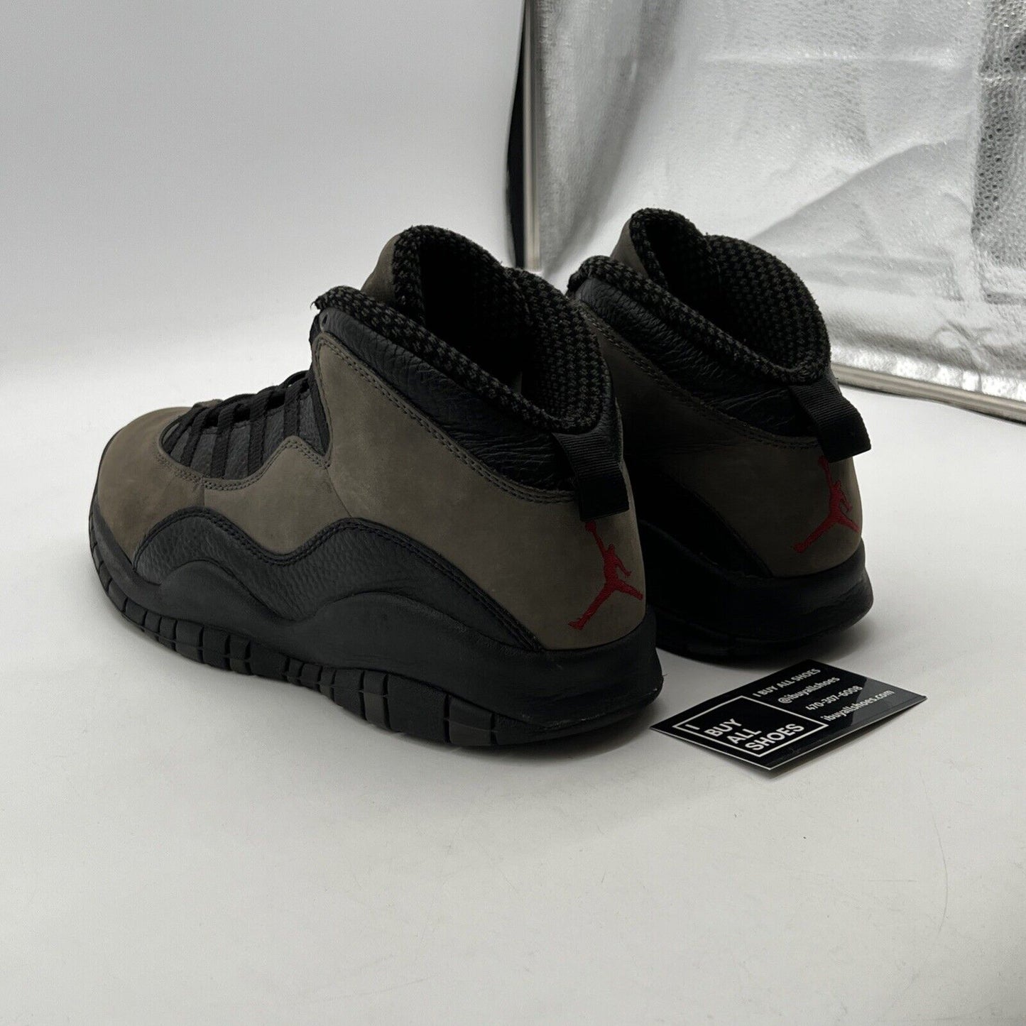 Size 11.5 - Air Jordan 10 Retro 2018 Shadow (310805-002)