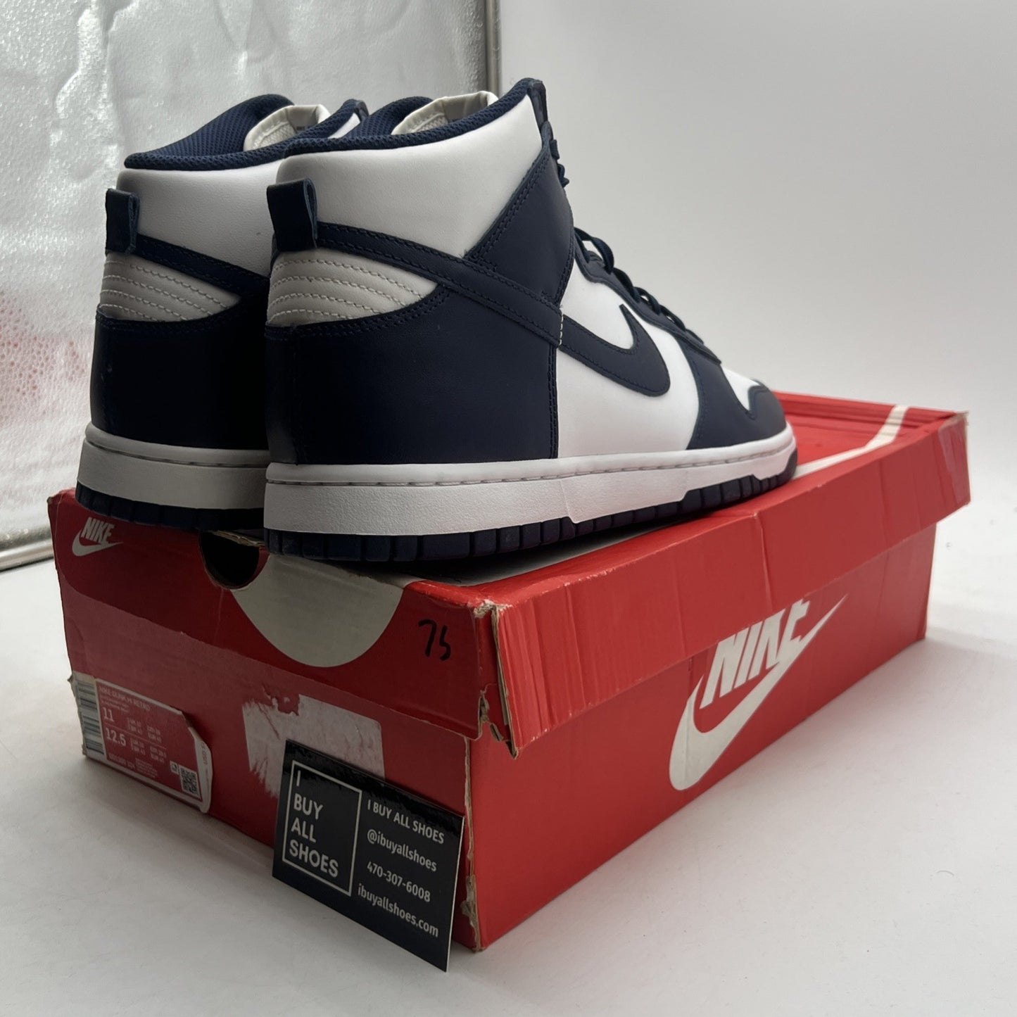 Size 11 - Nike Dunk High Midnight Navy (DD1399-104)