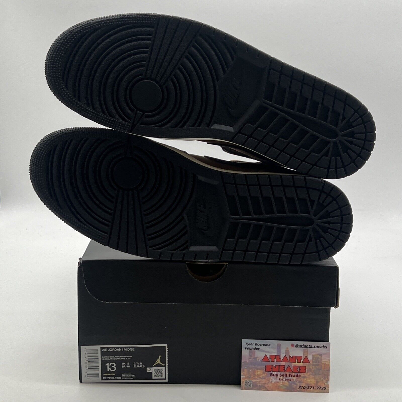 Size 13 - Air Jordan 1 Mid SE Dark Chocolate (DC7294-200)
