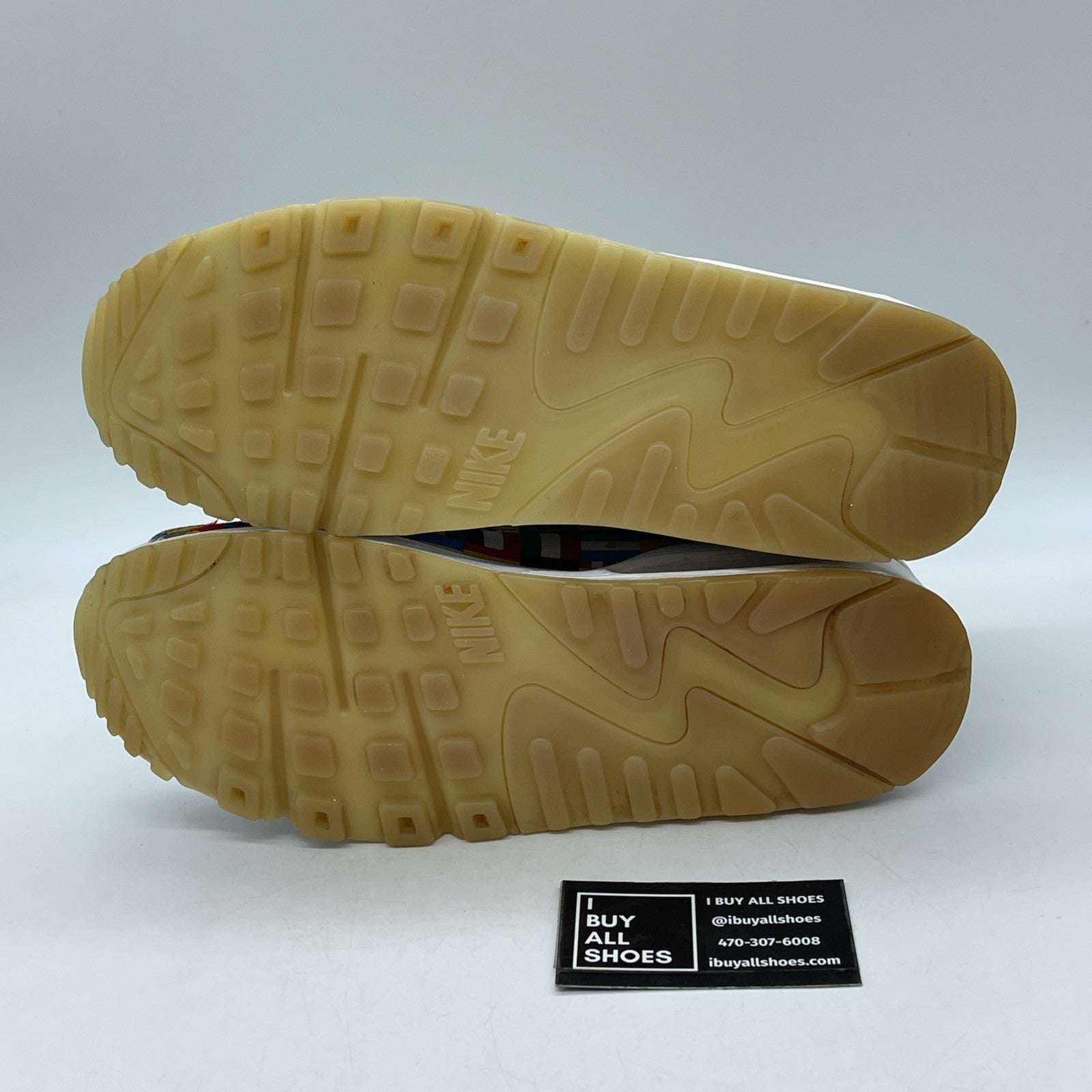 Size 10.5 - Nike Air Max 90 International Flag Suede Leather (AO5119-100)