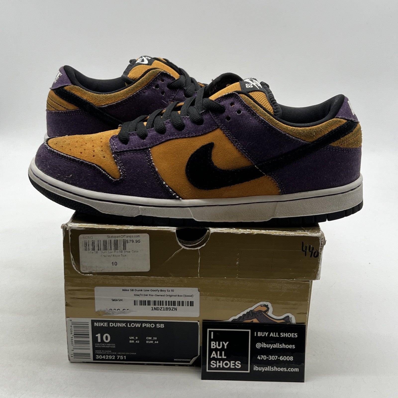 Size 10 - Nike Dunk Pro SB Low Goofy Boy (304292-751)