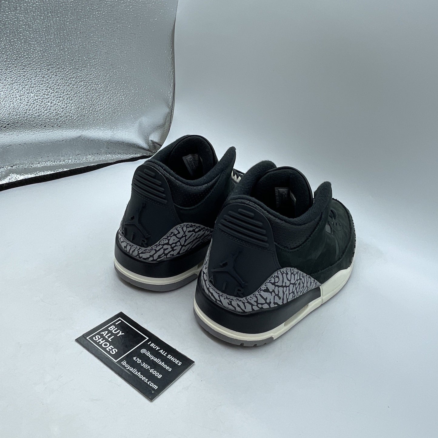 Size 11.5W - Air Jordan 3 Retro Mid Off Noir (CK9246-001)