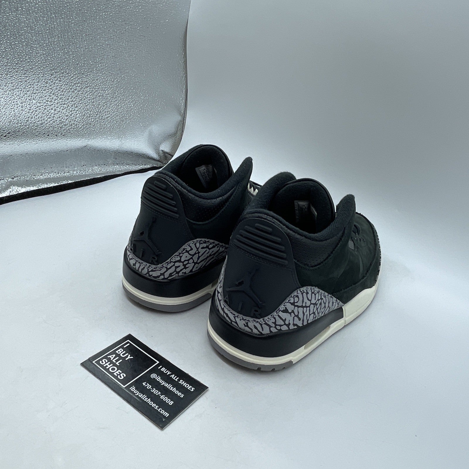 Size 11.5W - Air Jordan 3 Retro Mid Off Noir (CK9246-001)