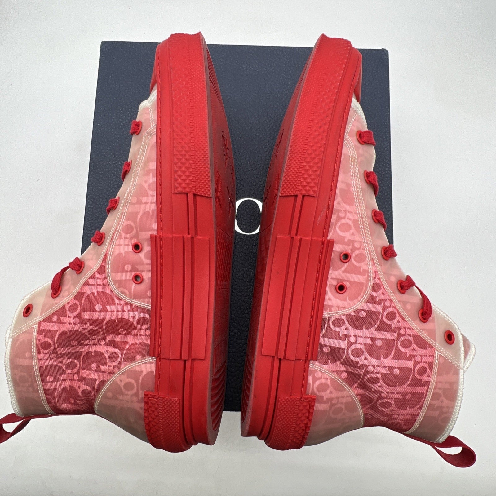 Size 44 - Dior B23 High Dior Oblique Red/Clear