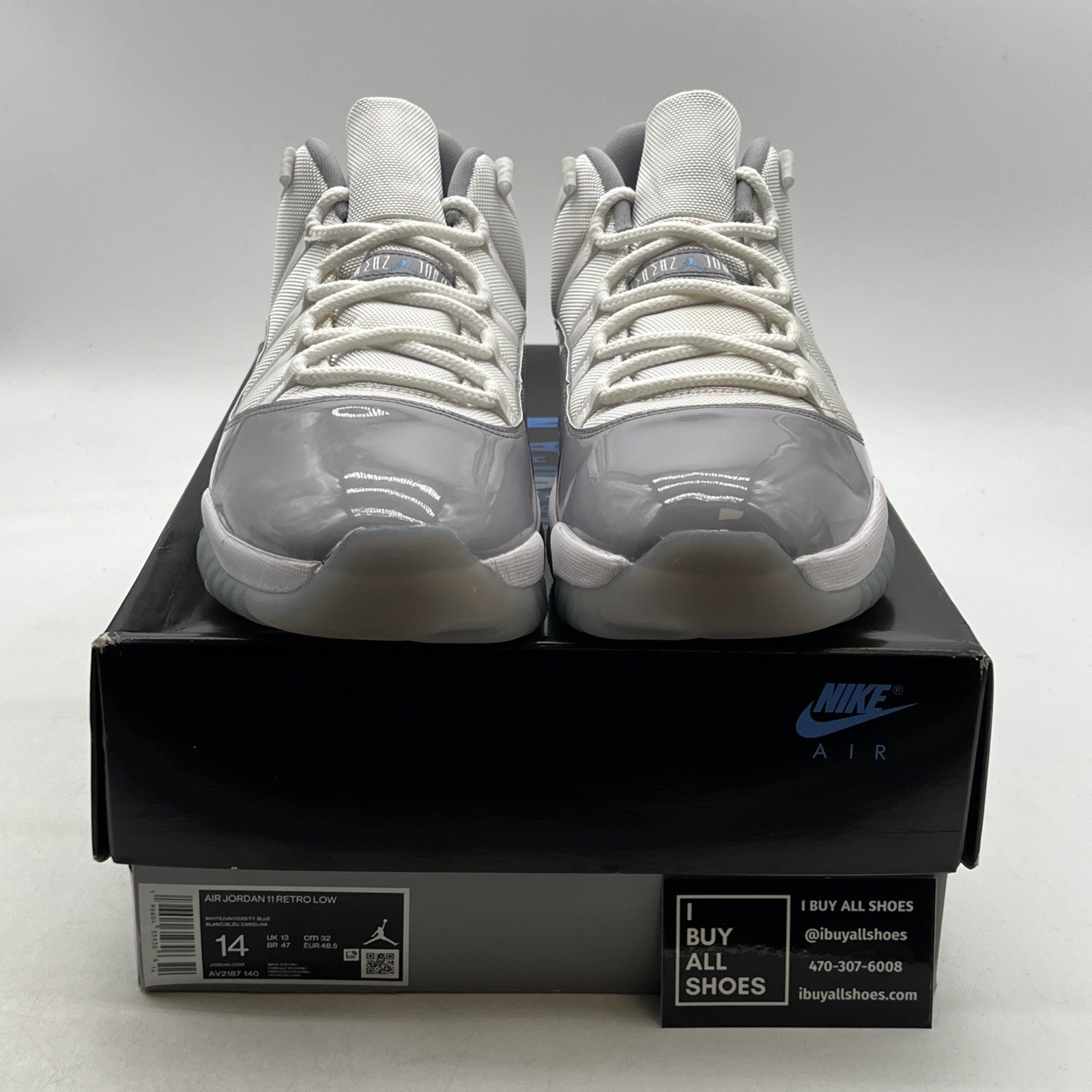 Size 14 - Air Jordan 11 Retro Low Cement Grey (AV2187-140)