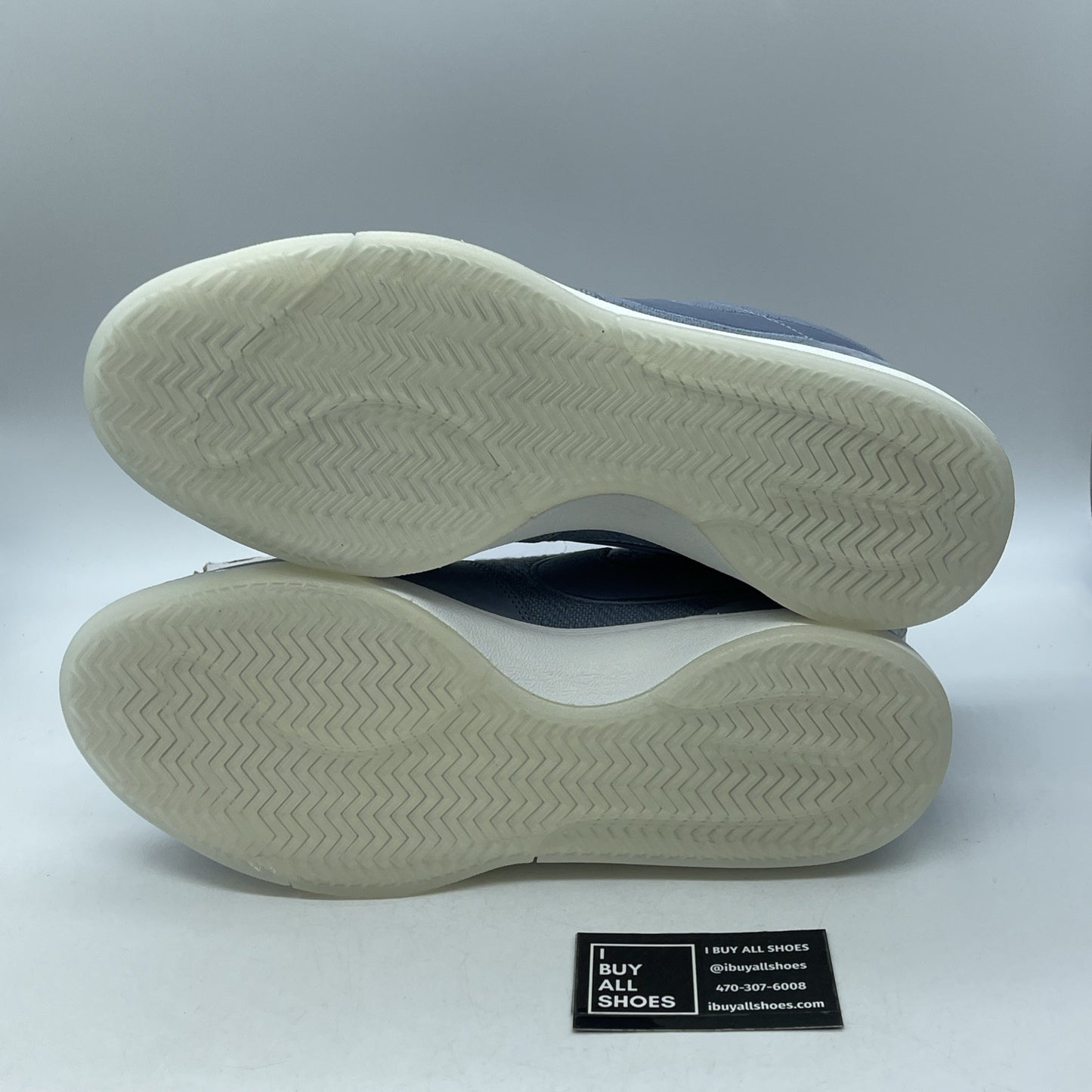 Size 14 - Nike Book 1 Mirage V2 Translucent Outsole Blue Suede (FJ4249-400)