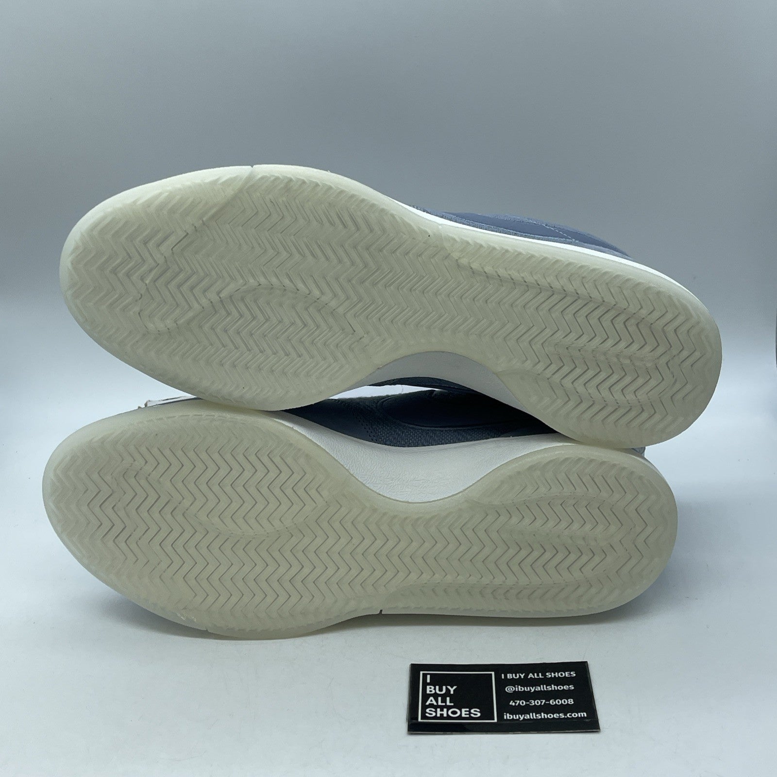 Size 14 - Nike Book 1 Mirage V2 Translucent Outsole Blue Suede (FJ4249-400)