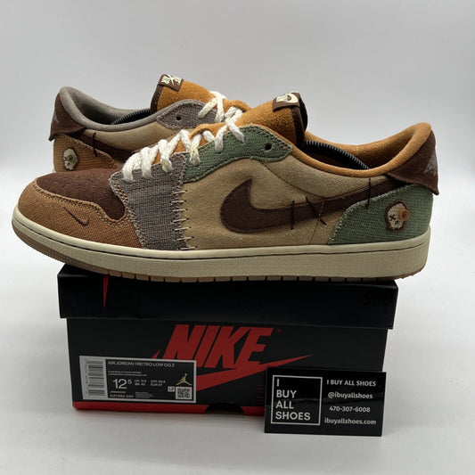 Size 12.5 - Air Jordan 1 Retro OG x Zion Williamson Low Voodoo (DZ7292-200)